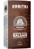 28 Bitki Balsamı İsveç Şurubu İksiri 200 ml
