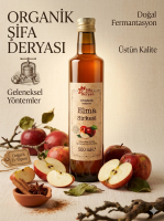 ORGANİK ELMA SİRKESİ 500 ML.
